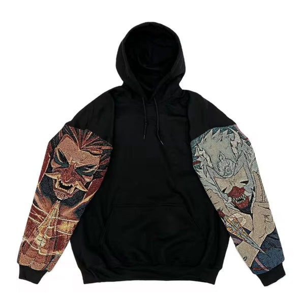 High quality knit hoodie
