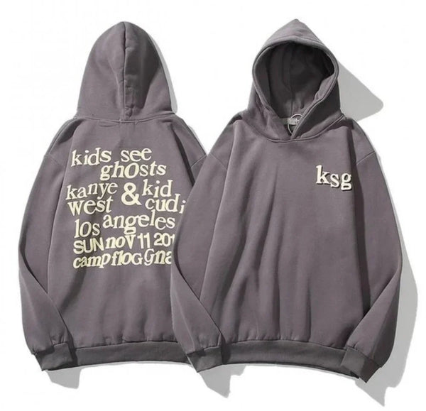 KSG foam printing hoodie