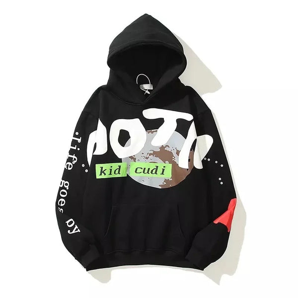 Kid Cudi casual pullover hoodie