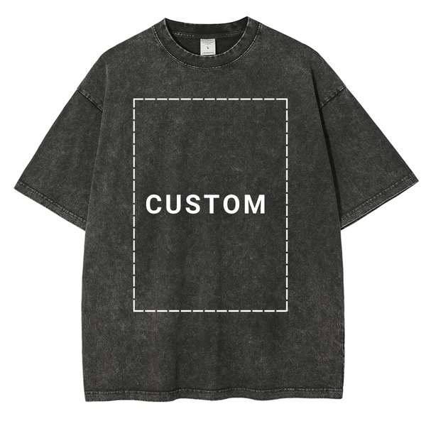 Customized DTG oversized t-shirt