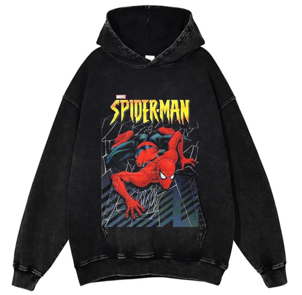 Spider Man Vintage Hoodie